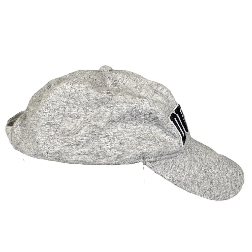 Dude Carter's Cap Kids 4-8 Gray 100% Cotton Adjustable Back Logo‎ Baseball Hat